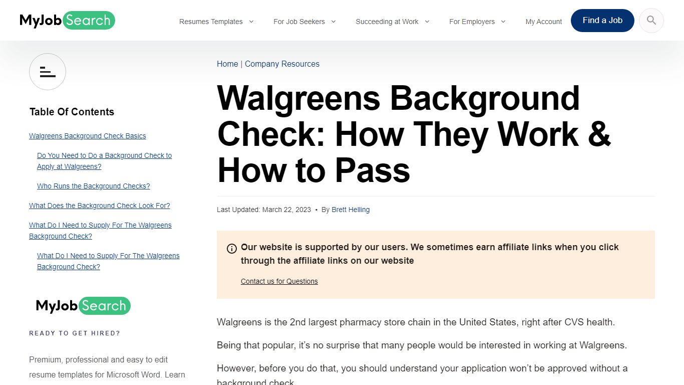 Walgreens Background Check: How They Work & How to Pass - My Job Search