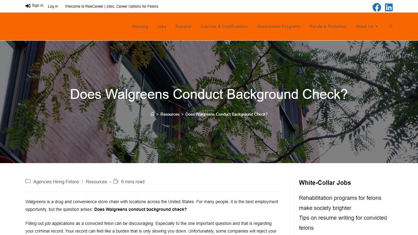 Does Walgreens Conduct Background Check? - ReeCareer